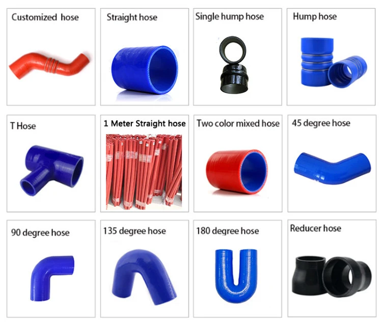 Automotive Turbocharger Connected Silicone Coolant Hose